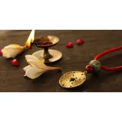 आराधना | Aradhana ✺ Brass Necklace { 7 }